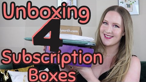 Subscription Box Haul | Unboxing 4 Subscription Boxes