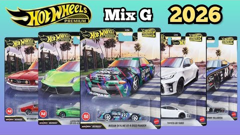 Hot Wheels 2026 Boulevard G Set 