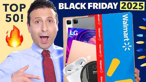 Top 50 Walmart Black Friday Deals 2025
