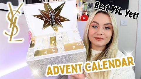 YSL BEAUTY ADVENT CALENDAR 2025 UNBOXING & REVIEW - THE BEST YSL YET?! 🌟| MISS BOUX