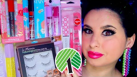 ASMR Dollar Tree $1.25 Makeup Sets Haul | Beauty Product Swatches | Dupes Dissection | Whispered 🌳