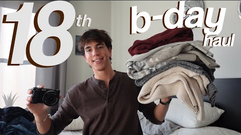 WHAT i GOT FOR MY 18TH BiRTHDAY!!!!