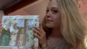 ASMR Unboxing Aesthetic Beauty products *tapping, scratching, soft spoken*