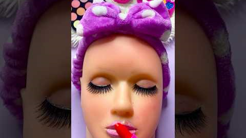 ASMR Satisfying with Unboxing & Review Mannequin Makeup Skincare Sounds Video Fast No talk glow up