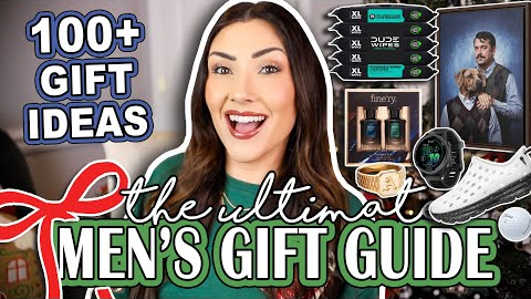 100+ BEST GIFTS FOR MEN 2025 🎁🎄 ULTIMATE UNIQUE MEN'S GIFT GUIDE 🙌🏼
