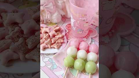 Unboxing Sanrio Snack Plates 🍡 Kawaii Food 🍧💗 #unboxing #sanrio #kawaii #shorts