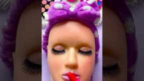 ASMR Satisfying with Unboxing & Review Mannequin Makeup Skincare Sounds Video Fast No talk glow up