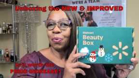 WALMART BEAUTY BOX Unboxing WINTER BOX Upgraded/Price Hike #seasonedbeautiesunbox #walmartbeautybox