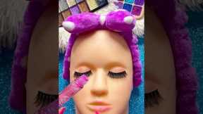 ASMR Satisfying with Unboxing & Review Mannequin Makeup Gloss Skincare Sounds Video Fast Glow up ☆