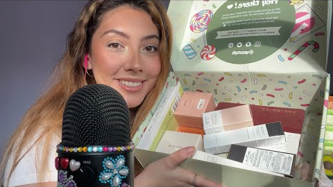 ASMR Unboxing my YesStyle INSSAKIT ✨💗 ~korean beauty products~ | Whispered