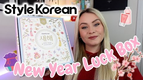 STYLEKOREAN NEW YEAR LUCK BOX 2026 UNBOXING & REVIEW 💫 | MISS BOUX
