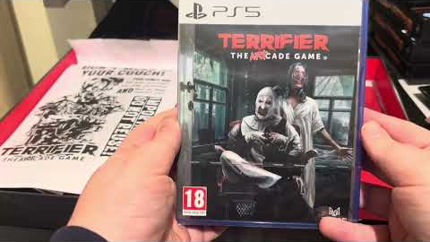 Terrifier The Artcade Game limited Collector’s Edition full unboxing PS5 | David Howard Thornton