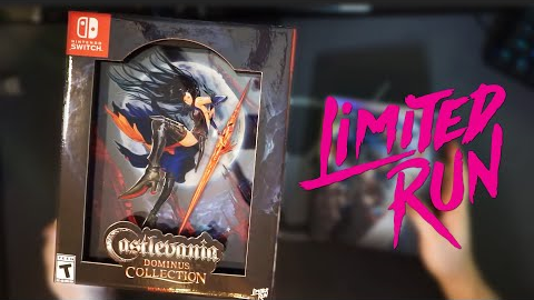 Castlevania Dominus Collection Collector's Edition Unboxing [Limited Run Games]