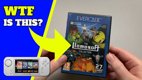 Evercade Llamasoft Collection - Unboxing and Every Game played
