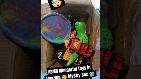 ASMR Wonderful Toys in Amazing Mystery Box 🎁 With Satisfying Sound #asmr #mysterybox #toys #unboxing