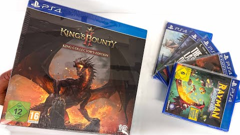 King's Bounty 2: KING COLLECTORS EDITION - Unboxing - Gameplay - PS4