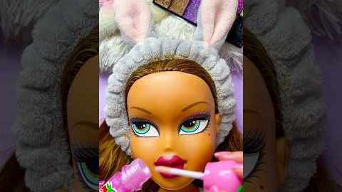 ASMR Satisfying with Unboxing & Review Mannequin Makeup Skincare Sounds Video Fast Strawberry pink