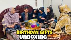 Zain’s Birthday Gifts Unboxing 🥰 Happy Punjabi Family 