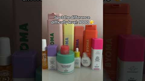 SPOT THE DIFFERENCE SKINCARE EDITION ✨