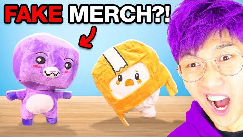 We Unboxed FAKE LANKYBOX MERCH!? (GUESS THE PRICE CHALLENGE!)