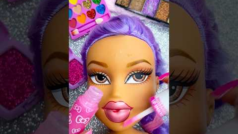 ASMR Satisfying with Unboxing & Review Mannequin Makeup Skincare Sounds Video Fast Sanrio Gloss