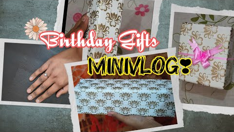 Unboxing my birthday surprises🥹🎀💕