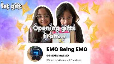 Unboxing gifts from @EMOBeingEMO about PAINTING MUGS!!