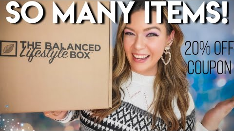 The Balanced Lifestyle Box Winter 2025 Unboxing + Coupon Code