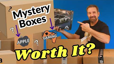 We Tried $80 Apple & Gamer Tape Mystery Boxes - Score or Scam?