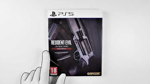 Resident Evil Requiem DELUXE EDITION PS5 Unboxing