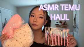 ASMR- TEMU haul/unboxing relaxing products