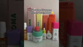 SPOT THE DIFFERENCE SKINCARE EDITION ✨