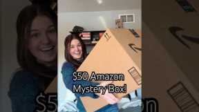$50 Amazon Return Mystery Box #mysterybox #unboxing #amazon #shorts
