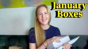 January Subscription Boxes | Mega Unboxing!
