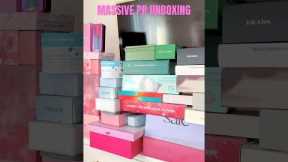 MASSIVE PR HAUL 💖 #prhaul #prunboxinghaul #asmr #asmrhaul