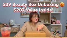 $39 Beauty Subscription Unboxing 😍 | $207 Value Beauty Box Reveal!