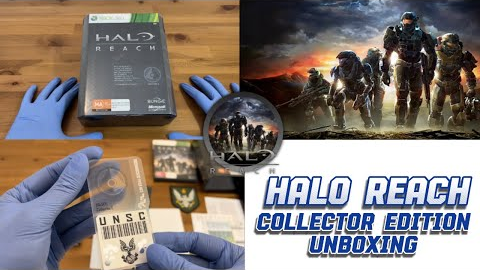 Halo Reach Collector Edition Unboxing!