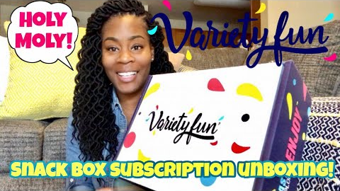 Variety Fun Box Unboxing | Snack Subscription Box | Meek’s Coupon Coupon Life