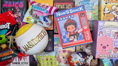 ASMR Unboxing Blind Boxes 🎁 Satisfying Mystery Bags Opening No Talking