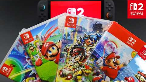 EVERY Mario Sports Game | Complete Collection Unboxing + Gameplay | Nintendo Switch 2