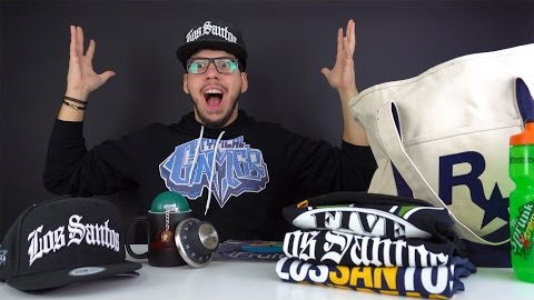 ULTIMATE GTA 5 ROCKSTAR GAMES GIFT BAG UNBOXING!