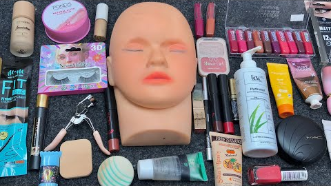 Relaxing ASMR Video | Mannequin Face + Makeup Unboxing in 3:34 Minutes 