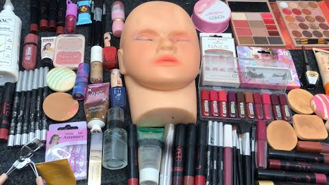 Relaxing ASMR Video | Mannequin Face + Makeup Unboxing in 6:09 Minutes 