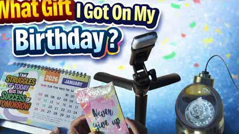 I Was Shocked 😱 Birthday Gift Unboxing 2026 🎂 | Emotional Surprise Vlog 🥹😍