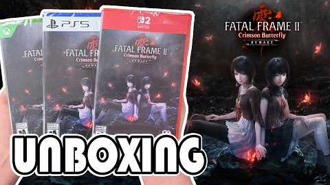 Fatal Frame II: Crimson Butterfly Remake (PS5/Switch 2/Xbox Series X) Unboxing