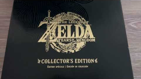 The Legend of Zelda: Tears of the Kingdom Collector's Edition (Unboxing)