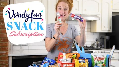 VarietyFun Review - Snack Subscription Box Unboxing
