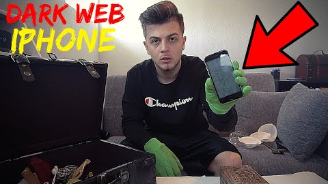 Opening A Dark Web Mystery Box (Apple iPhone) VERY SCARY