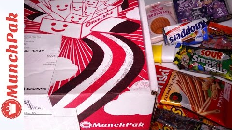 Opening and Tasting: MunchPak! Subscription Box Candy + Snacks