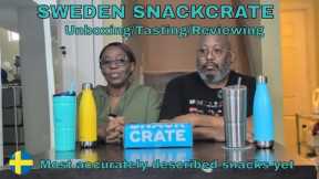#SNACKCRATE Feb Unboxing Tasting honest Opinions #seasonedbeautiesunbox #sweden #familyfun  #snacks